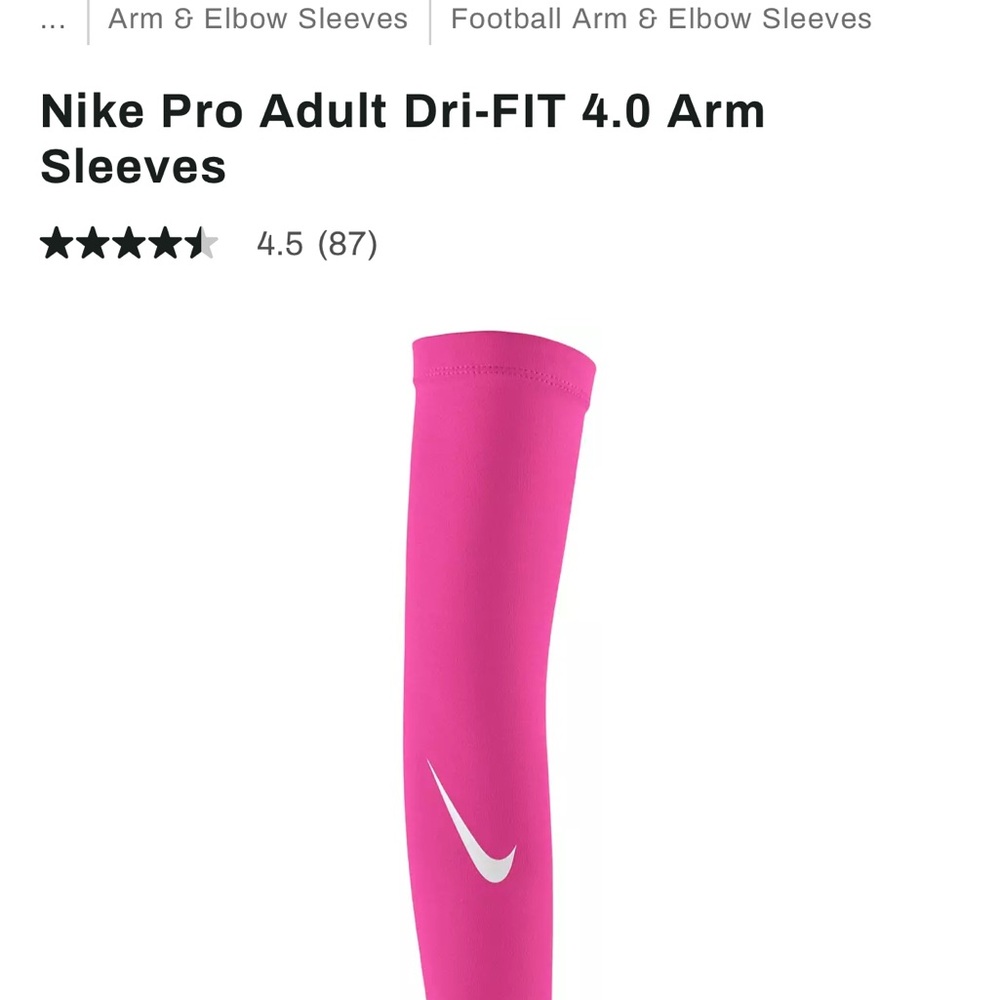 Men's BNIB L/XL Nike Sleeves and Shock Doctor Sport Mouth Guard